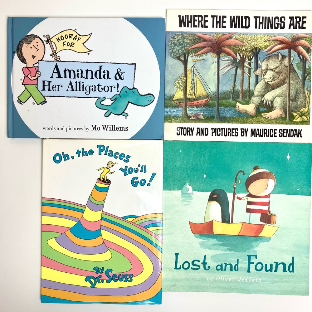 Children's Book Set - Dr. Seuss, Mo Willems, Maurice Sendak, Oliver Jeffers